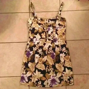 Alythea floral fitted dress